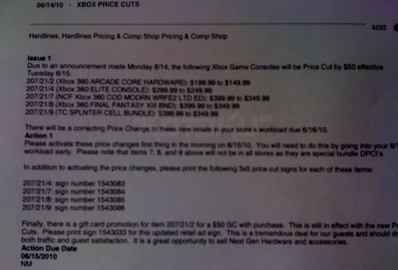 Illustration for article titled Xbox 360 Drops Price On Tuesday Morning